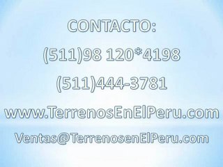 Terrenos Arequipa