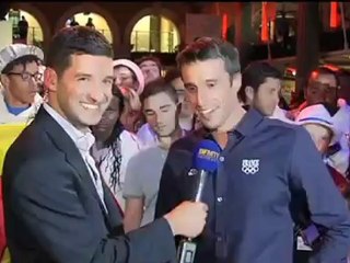 Tony Estanguet en duplex du Club France