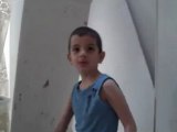 Syria فري برس  حمص طفل من حمص المحاصرة , آلامه وآماله  31 7 2012 Homs