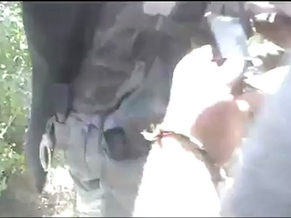 Syria فري برس حلب  لواء التوحيد تحرير مخفرالنيرب وكلاب الاسد بالاراضي  31 7 2012 Aleppo