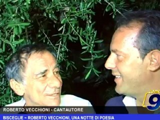Bisceglie | Roberto Vecchioni, una notte di poesia