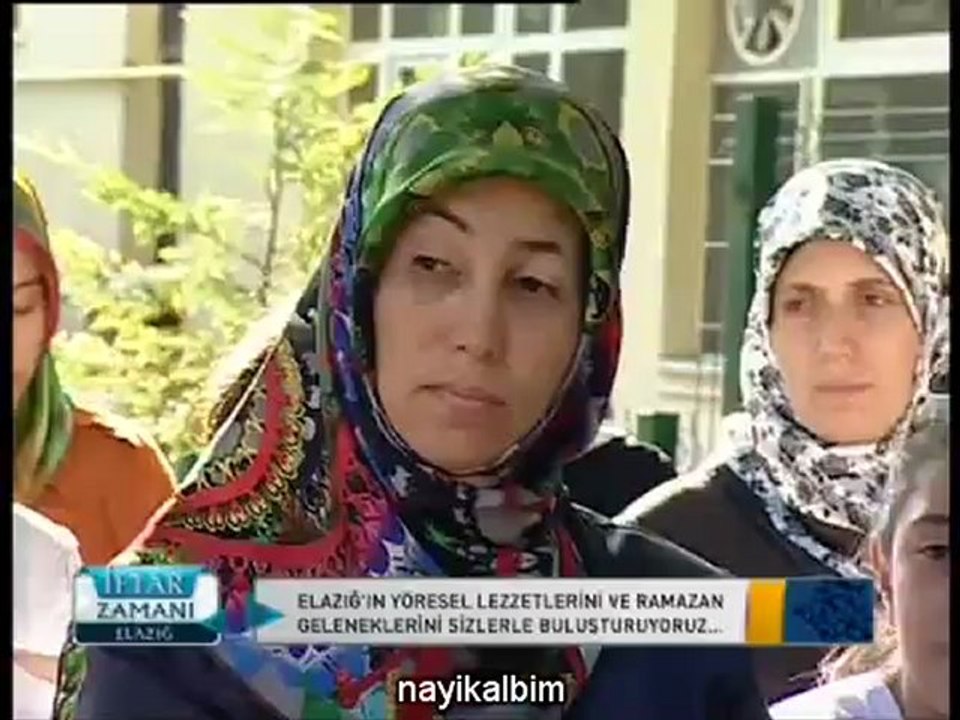 3 Sol yanım acıyor anne ELAZIĞ İftar zamanı 2012 STV