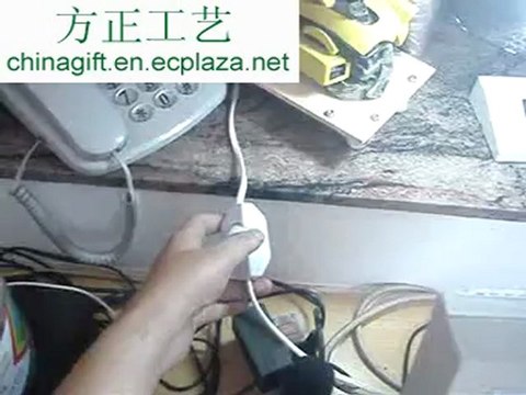 Funny Assembly DIY Wood Table Desk Lamp Light