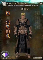 Guild Wars 2 - Armures légères de l'Honneur des Vagues