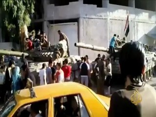 إستمرار قصف جيش النظام على المدن السورية