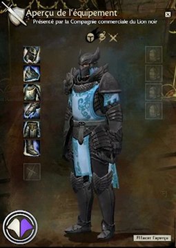 Guild Wars 2 - Armures lourdes des Humains