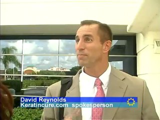 Interview_ David Reynolds spokesman for Keratin Cure Formaldehyde Free Products.