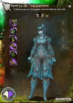 Guild Wars 2 - Armures lourdes des Sylvaris