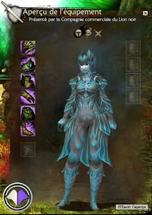 Guild Wars 2 - Armures lourdes des Sylvaris