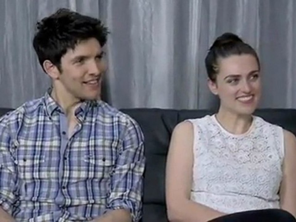 Merlin S5 - EW.com SDCC interview with Katie Macgrath and Colin Morgan -  July 14, 2012