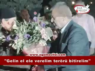 Gelin el ele verelim terörü bitirelim