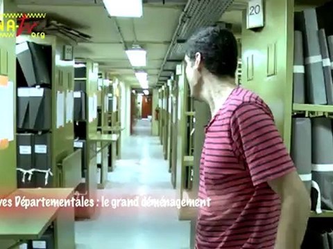 Archives départementales : Le grand déménagement. Partie 1