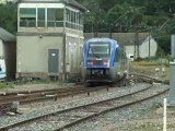 EN GARE DE NEUSSARGUES DEPART DE L'AUBRAC