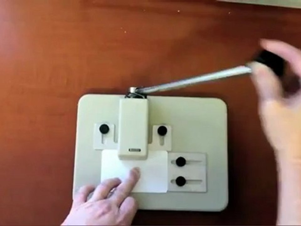 Table Top Slot Punch