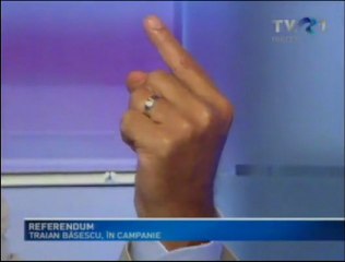 BĂSESCU - PREŞEDINTELE LAŞ DE LA MASA VERDE (minciunile neruşinate de la TVR)