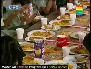 Noor e Ramzan Hum Ke Saath By Hum TV - 31st July 2012 (Aftar) - Part 5