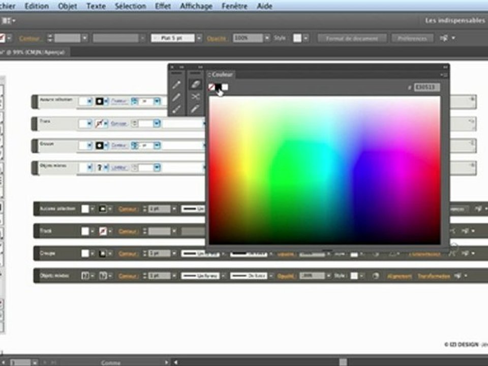 Illustrator CS6 : Modernisation générale de l'interface