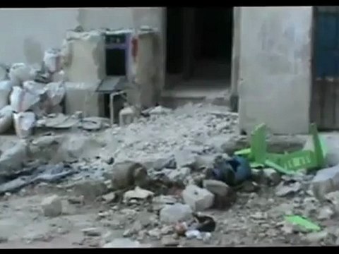 Syria فري برس حلب حي السكري آثار القصف العشوائي على الحي 1 8 2012 ج4 Aleppo