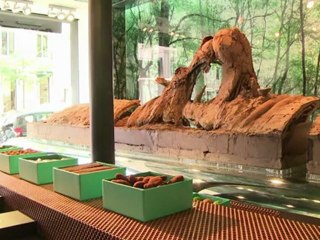 Süße Verführung Schokoladen-Skulpturen - nur zum Angucken