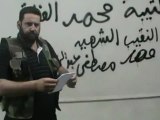 Syria فري برس حلب   إنشقاق ضابط وأربع عناصر من القوات الخاصة وتأمينهم من قبل كتيبة محمد الفاتح 1 8 2012 Aleppo