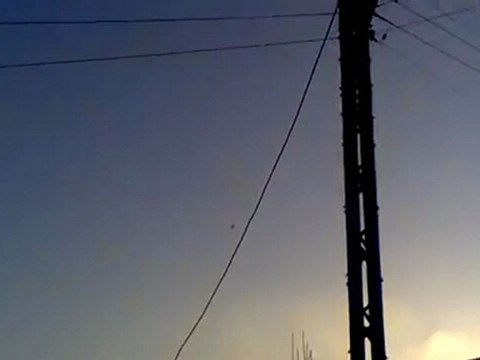 Syria فري برس حمص مدينة تدمر تحليق الطيران الحربي فوق سماء المدينة 1 8 2012 Homs