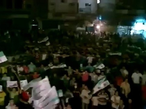 Syria فري برس حلب حي الشعار مسائية بعد صلاة التراوايح 31 7 2012 ج3 Aleppo