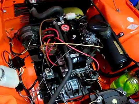 Redemarage moteur Renault R12 TL 1970