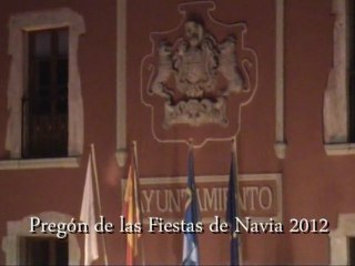 Pregón de las Fiestas de Navia 2012
