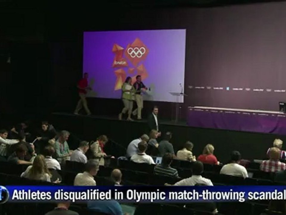 Athletes disqualified in Olympic match-fixing fiasco