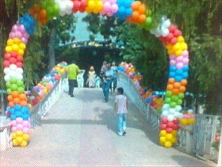 cổng bóng đám cưới