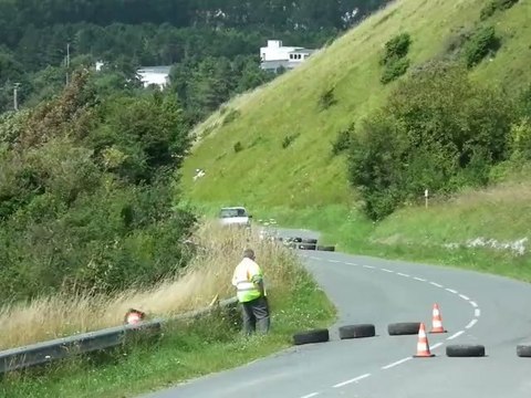 Slalom Camiers 2012 2eme manche DEWULF Simon 205 Rallye
