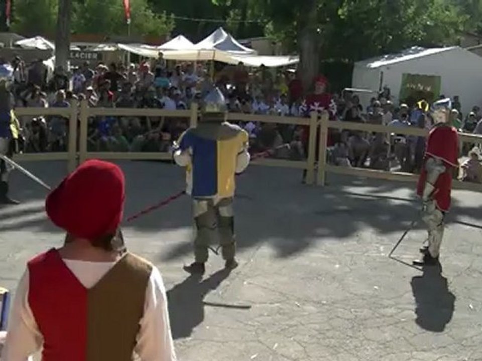 Tournoi en lice de Laroque 2012 Lalain vs Court