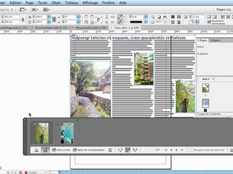 InDesign CS6 : Outil Récupérateur de contenu