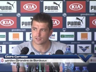 Point presse Cédric Carrasso