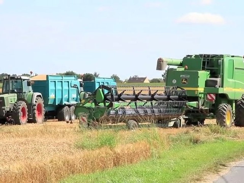 Les moissons briardes perturbées par la pluie