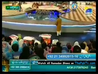 Aftar Amir Liaquat Kay Sath By Geo TV - 9th August 2012 - Part 1/4