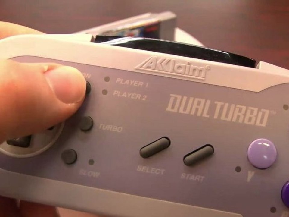 Classic Game Room - ACCLAIM DUAL TURBO SNES Controller review