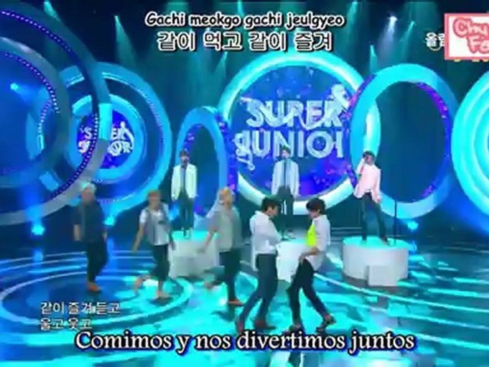 [Subs Español] Super Junior - From U (Live 120707)