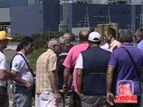 Acerra (NA) - La protesta dei dipendenti del Termovalorizzatore (01.08.12)