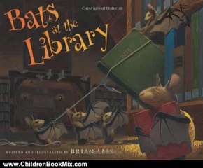 Children Book Review: Bats at the Library by Brian Lies