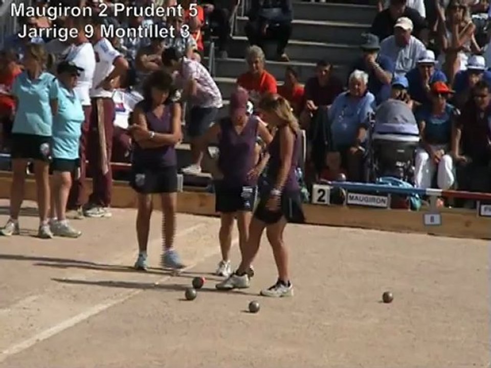Finales Championnat de France Quadrette M et Triple F Sport-Boules à Vichy 2012