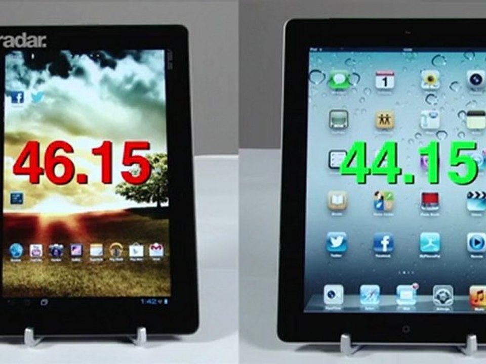 Transformer Pad Infinity vs New iPad Speed Test