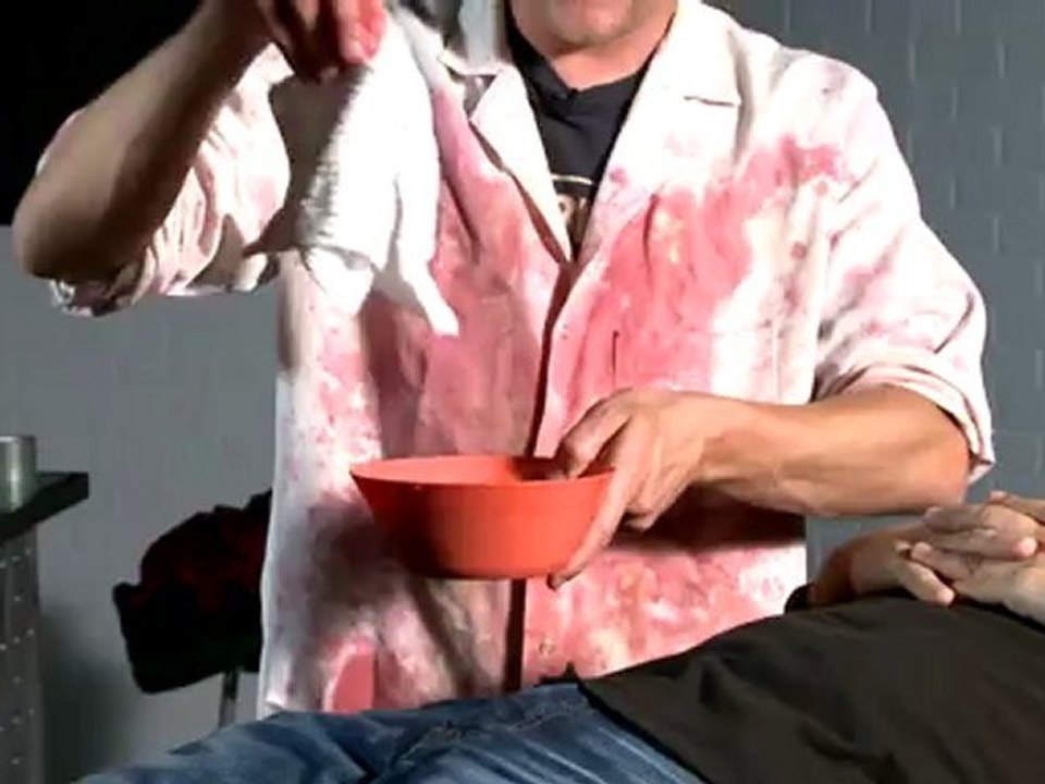 The GROSSEST Magic Trick You Can Do: Psychic Surgery! It's Blood & Gore Galore! - Scam School
