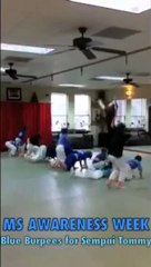 Blue Burpees for MS Awareness Week - Life Ki-do - Austin, TX