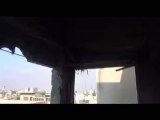 Syria فري برس  درعا الحراك المنكوبة أثار القصف على المدينة 31 7 2012 Daraa