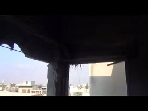 Syria فري برس درعا الحراك المنكوبة أثار القصف على المدينة 31 7 2012 Daraa
