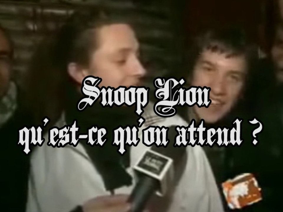 Snoop Lion ! Qu'est ce qu'on attend ?