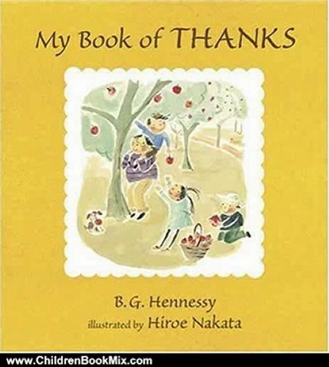 Children Book Review: My Book of Thanks by B.G. Hennessy, Hiroe Nakata