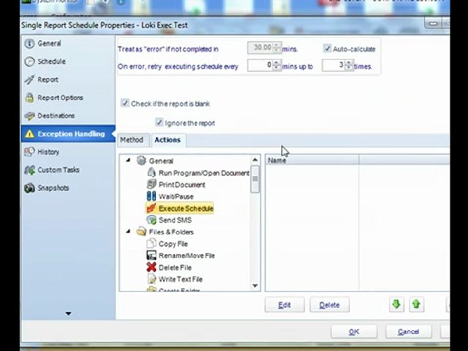 CRD Exception Handling