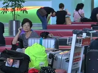 Aftermath of Typhoon Saola